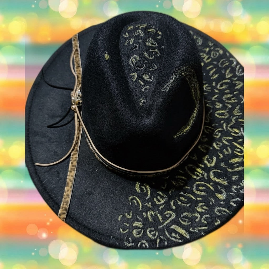 Leopard hat